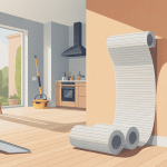 illustration bande autocollante pour placo sur mur préparé