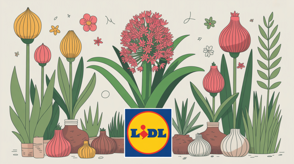 illustration bulbes jacinthe lidl jardin promotion