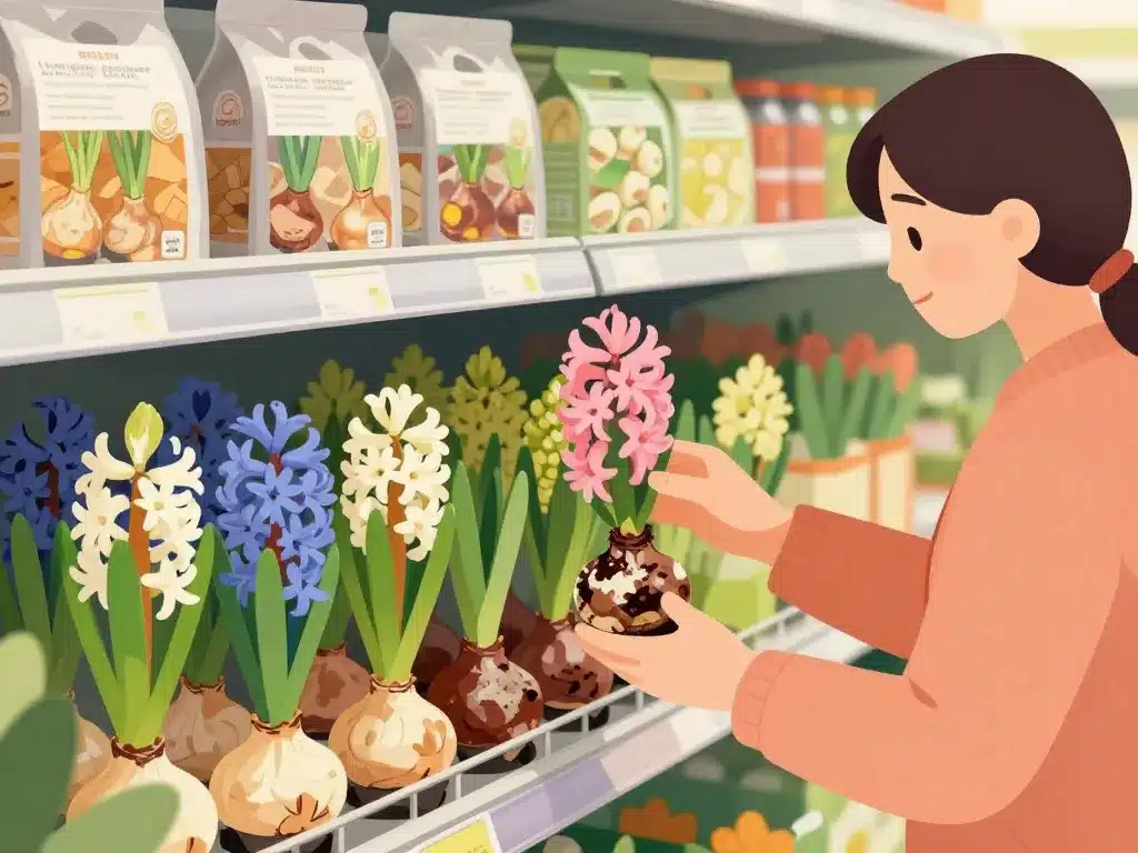 choix bulbes jacinthe lidl qualité supermarché