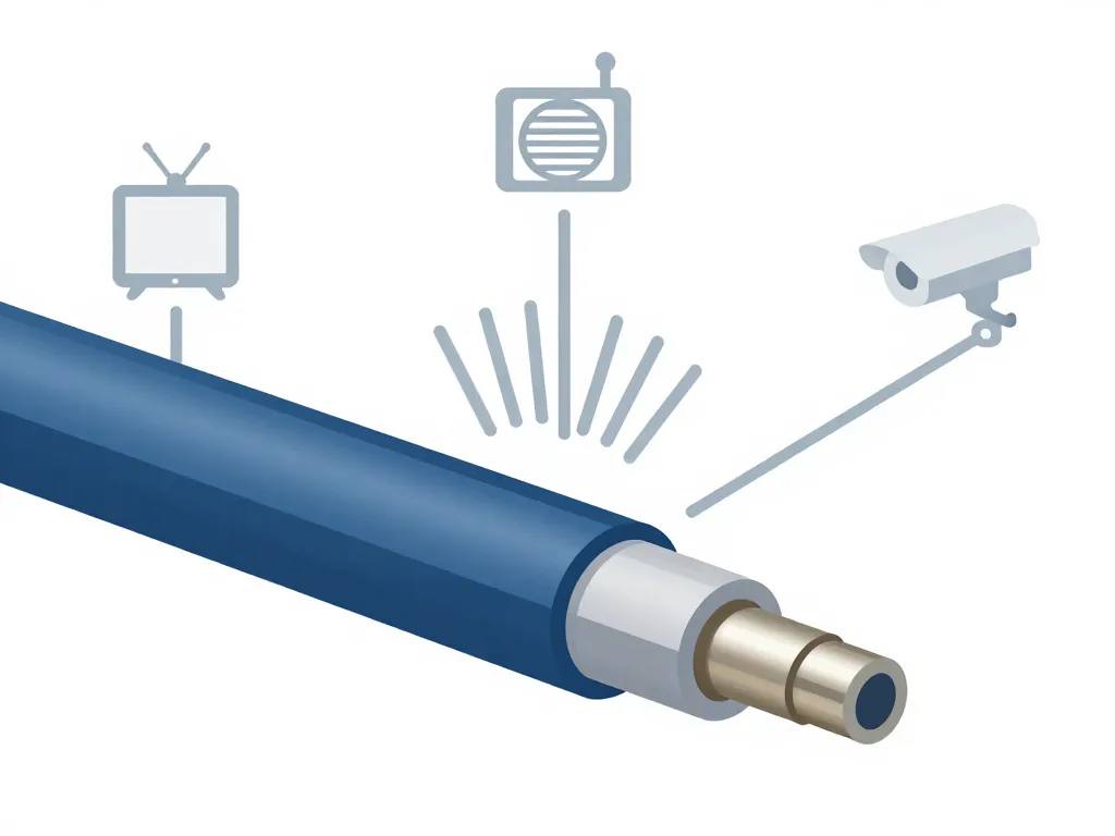 diagramme conceptuel structure cables coaxial