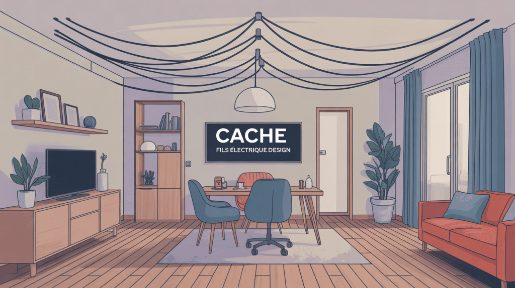 Cache fils electriques design et déco moderne