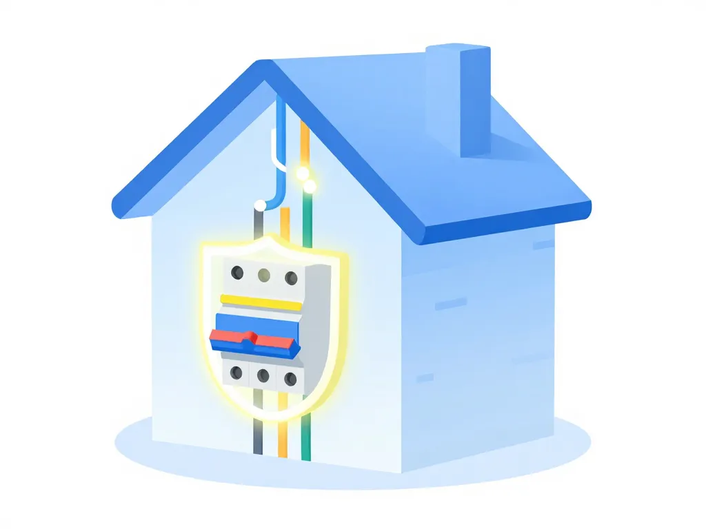 Diagramme câblage disjoncteur saute sans rien de branché