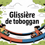 illustration centrale glissiere toboggan parc enfants