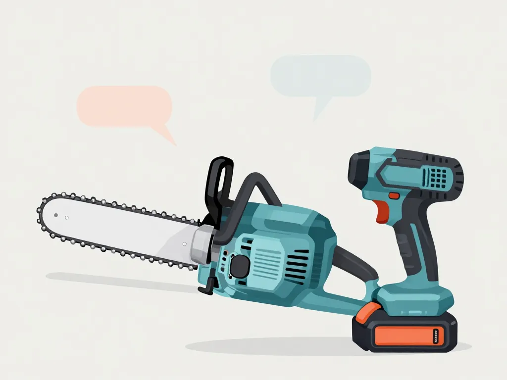 diagramme meilleure tronçonneuse électrique sans fil composants