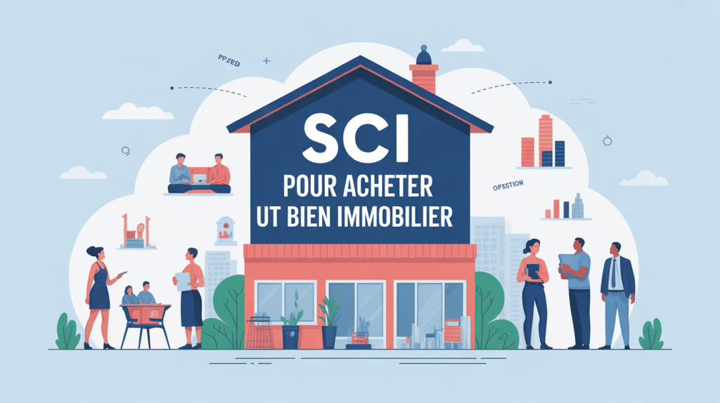 illustration SCI pour acheter bien immobilier