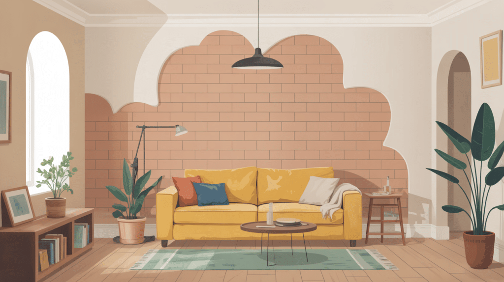 Illustration pose placo sur mur ancien avec isolation