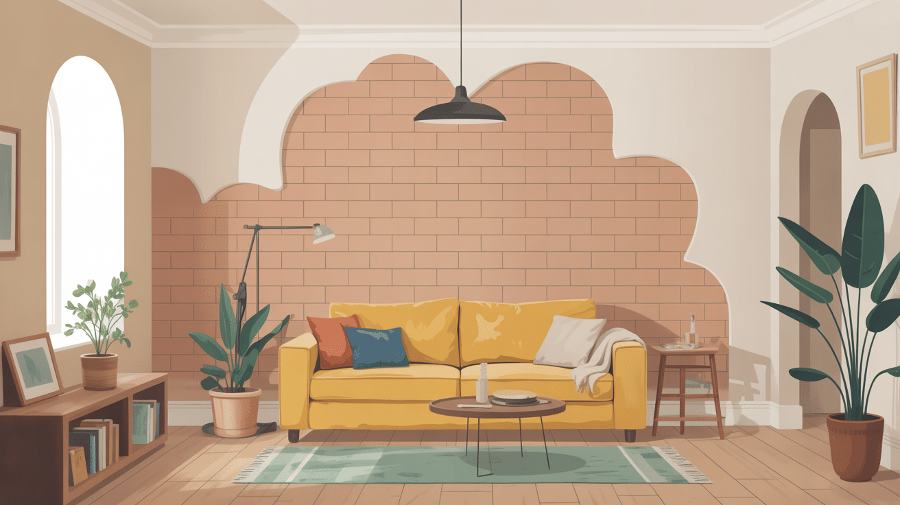 Illustration pose placo sur mur ancien avec isolation