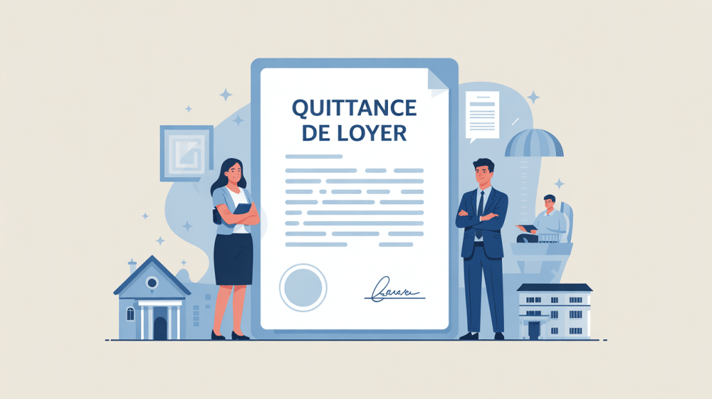 illustration quittance de loyer obligatoire locataire bailleur
