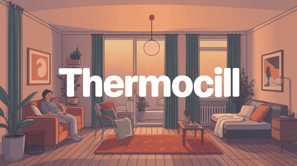 thermocill chauffage ambiance chaleureuse appartement