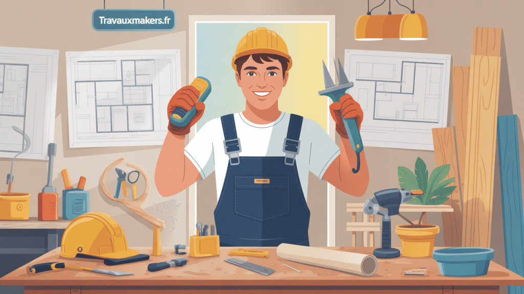 travauxmakers.fr illustration atelier outils et plans