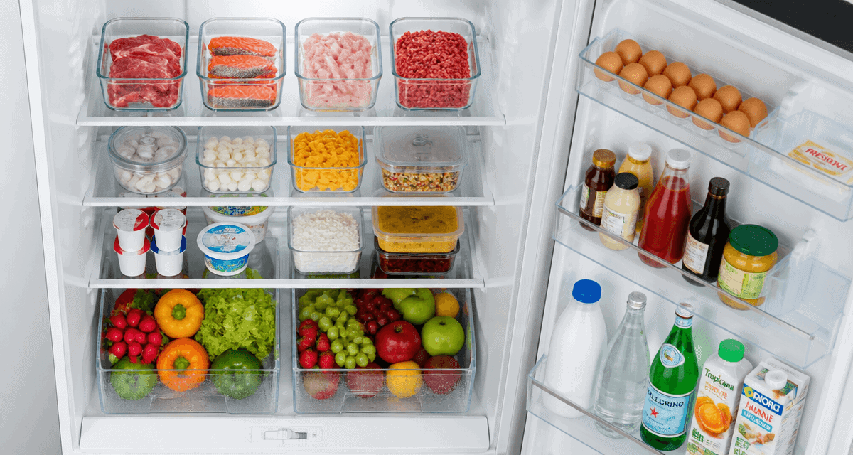 comment ranger son frigo étagères bien rangées