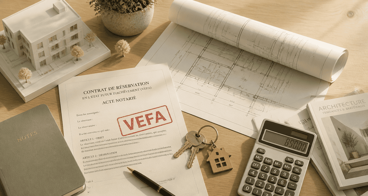 faut il acheter en vefa aujourd'hui bureau contrat clés maquette