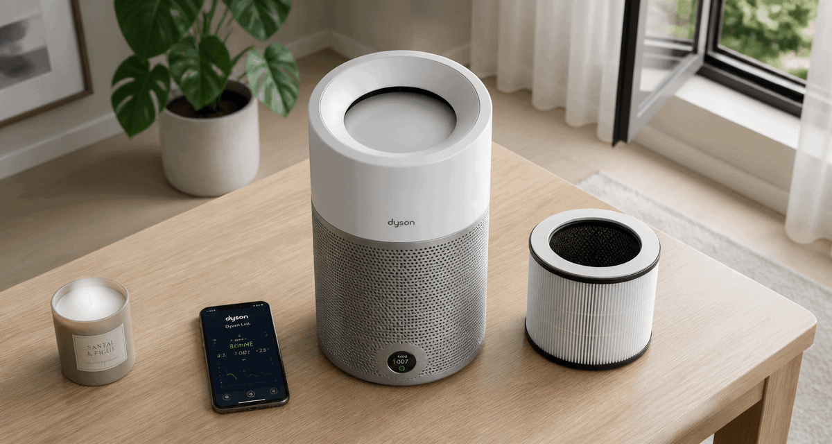 purificateur d air dyson avis sur table design