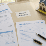 travaux maison impots bureau documents fiscaux