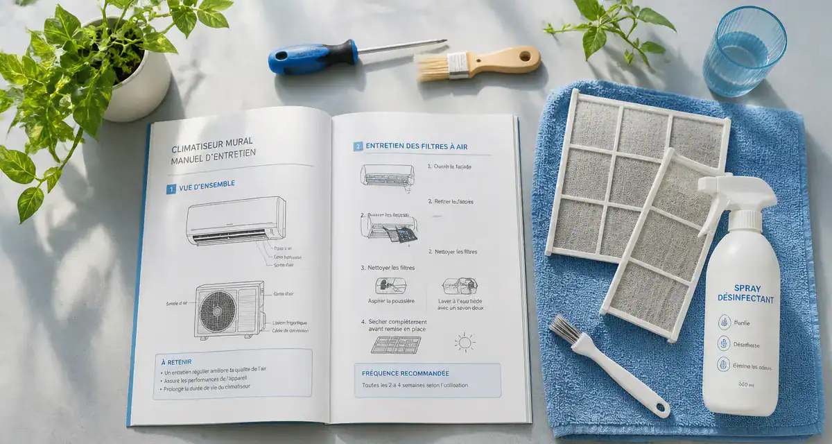 climatiseur nettoyage outils et filtres