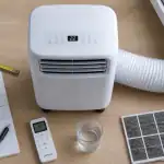 comment fonctionne un climatiseur mobile sur une table