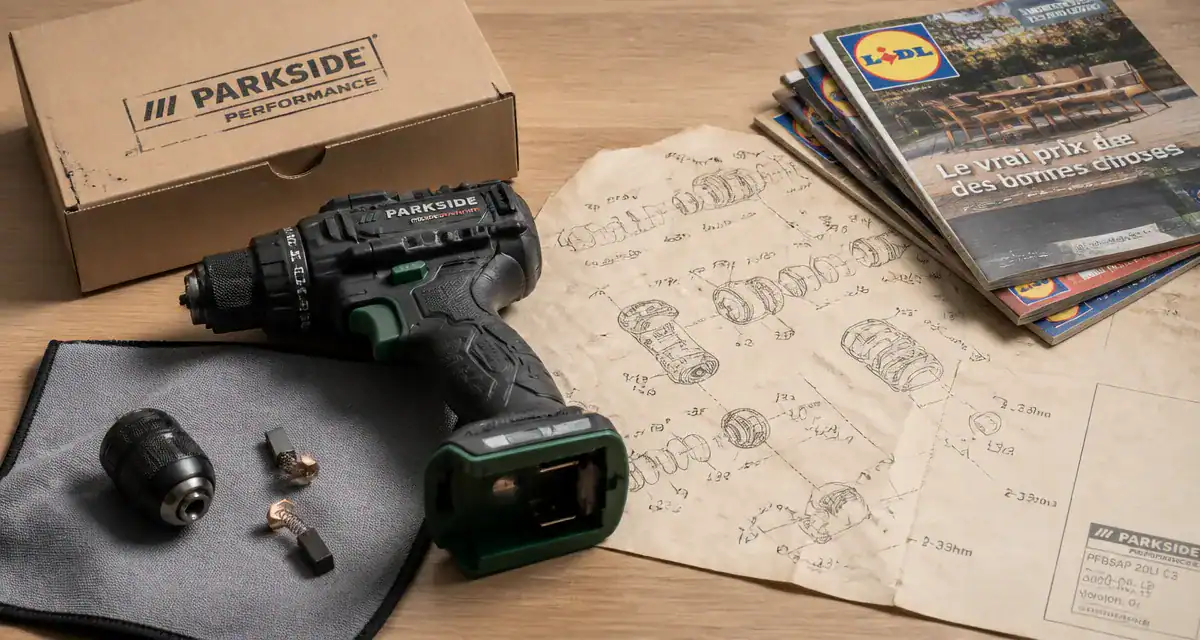 Qui fabrique Parkside ? Outils Lidl en atelier