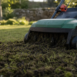 A quoi sert un scarificateur : enlève mousse et feutre, aère la pelouse