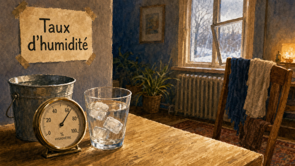Comment humidifier une chambre : hygromètre et humidification pour air sec