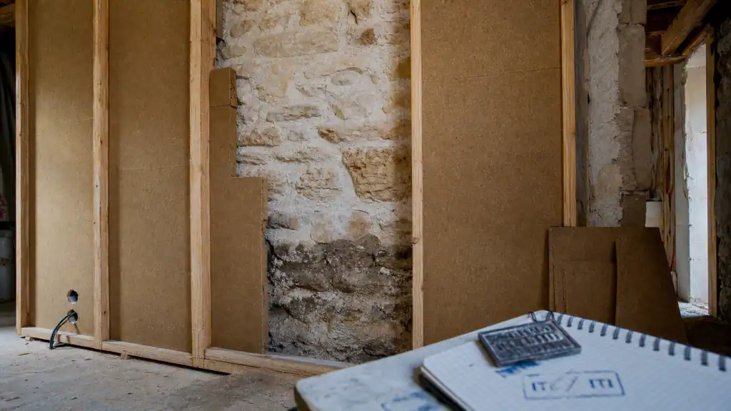 Isoler un mur en pierre : ITI ITE anti-humidité, fibre de bois