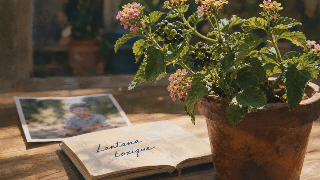 Lantana: plante toxique — fruits toxiques
