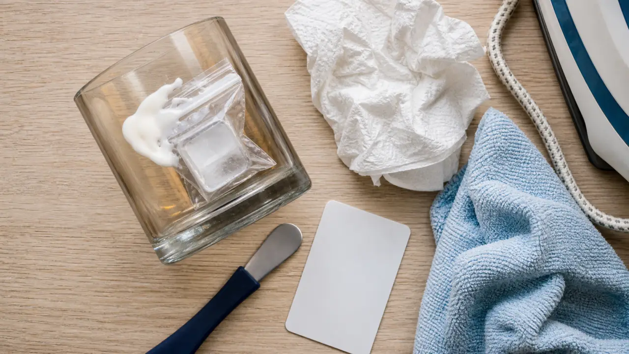 Comment enlever de la cire de bougie : technique froid ou chaleur sur verre