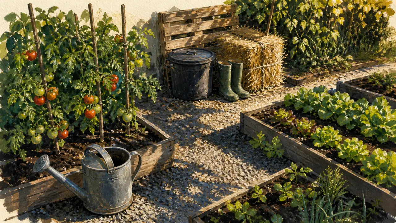Comment organiser son potager : planches surélevées, moins d’arrosages inutiles, 6 heures de soleil