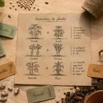 Association de plantes au potager : compagnonnage tomates basilic carottes poireaux