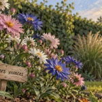 Asters vivaces : floraison printemps-automne en massif fleuri